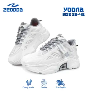 Zeodda Yoona Sepatu Sneakers Sport Karet Wanita Training Casual Running Shoes Korean Olahraga 1031 Zeodda Yoona Sepatu Sneakers Sport Karet Wanita Training Casual Running Shoes Korean Olahraga 1031