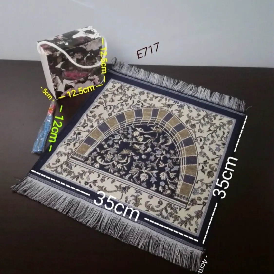 Sejadah Raudah Travel Mini Size + Tasbih Doorgift