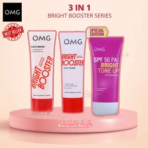 OMG Oh My Glow Peach Glowing satuan OMG Bright Booster Mencerahkan Wajah Pencerah Pelembab