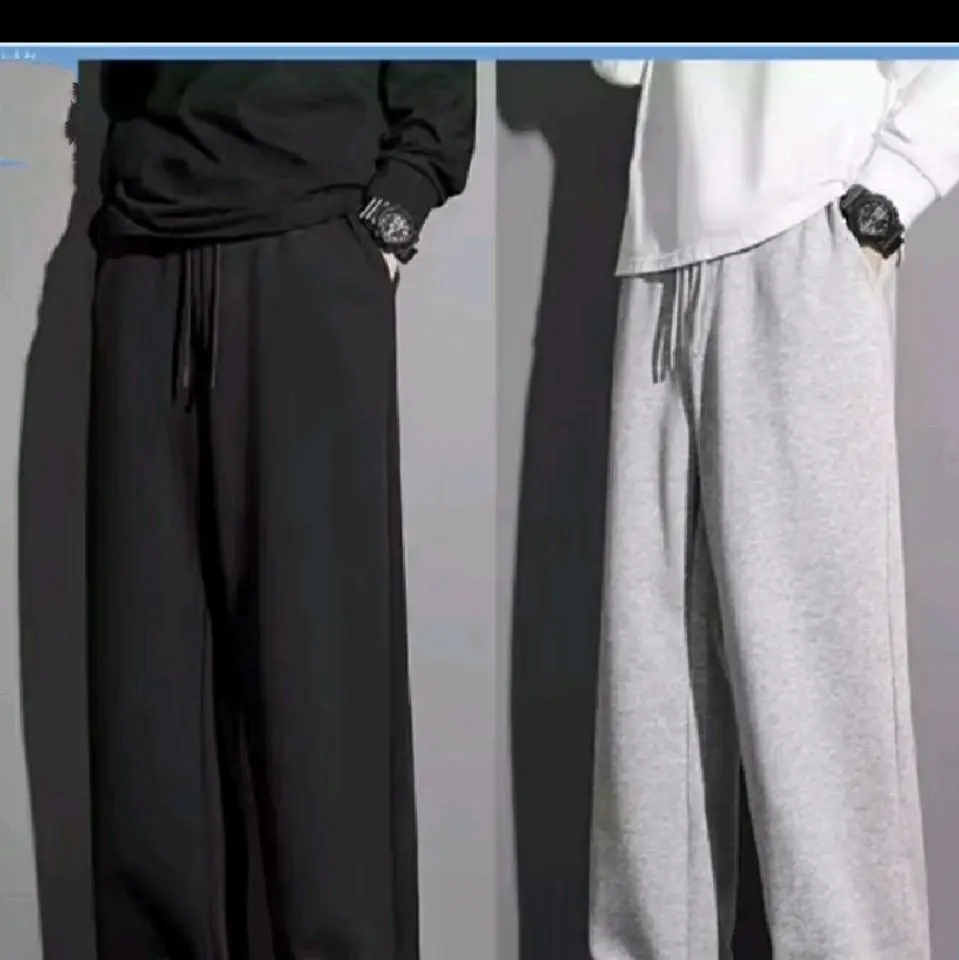 Celana Loose Pants Baagy Sweetpants Basic Loose Pants Korean Style Bahan Halus Dan Lembut untuk Keseharian