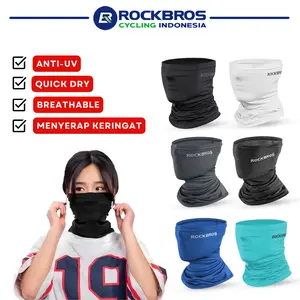 ROCKBROS WB001 Masker Sepeda Motor Anti UV Cycling Face Mask Olahraga Outdoor Sport Sun Protection