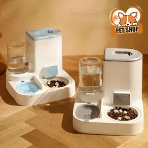 Pet Feeder M03 Tempat Makan Anjing/Kucing Dispenser Minum Hewan 1Set 2PCS