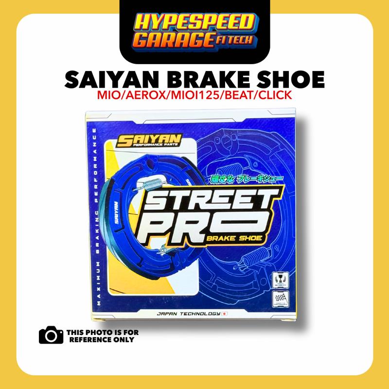 SAIYAN AND REVX BRAKE SHOE FOR MIO/AEROX/M3/CLICK/BEAT