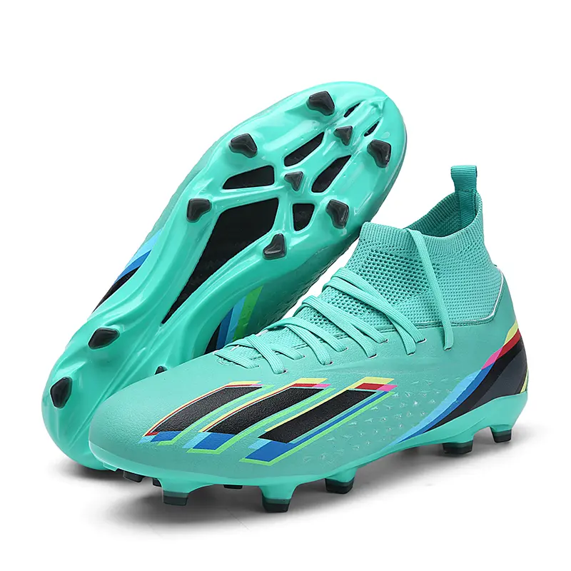 Soccer shoes for men Indoor long spikes futsal Boots for Kids indoor football shoes Children football boots male women shoes 33-45