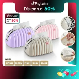 ANGOLA Kotak Tisu Mini Pouch D82 Glossy Elegan Minimalis
