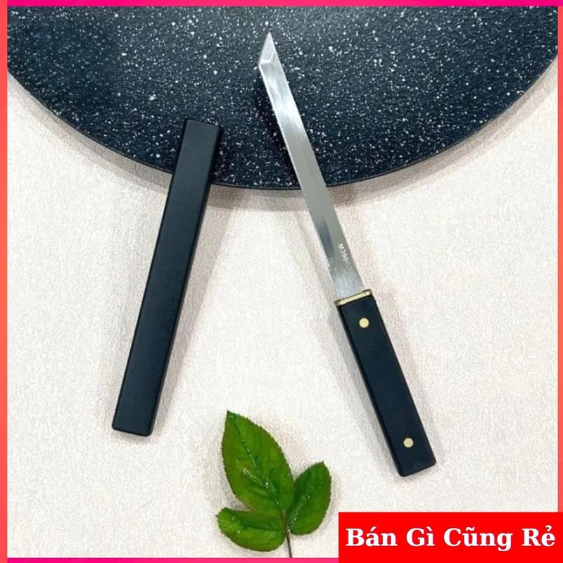 Combo 2 Dao Nhật Bản Mini 20cm – Lưỡi Thép Không Gỉ Sắc Bén, Gọt Hoa Quả – Thái Sashimi – Dao Bếp Đa Năng