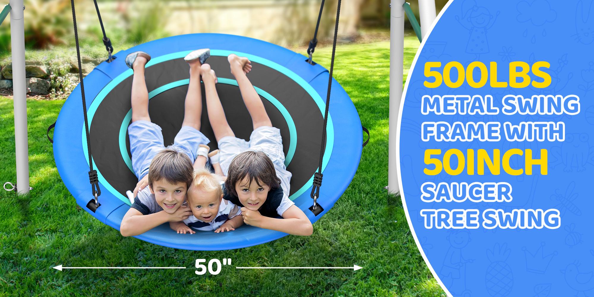 large round swing seat