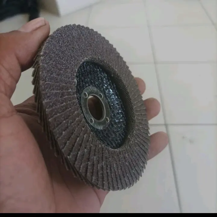 SPARTAX 4 INCH FLAP DISC GRIT 100 mata gerinda poles 4 inch