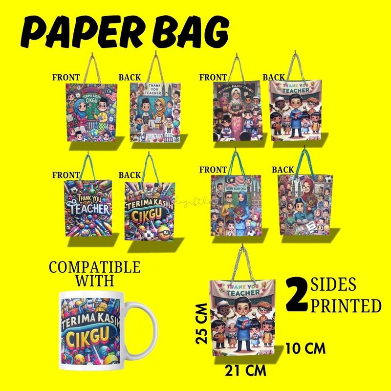 SINGLE Hadiah Hari Guru Set Cermin Kunci Gantungan Pen Bola Magnet Stationery - Writing, Office