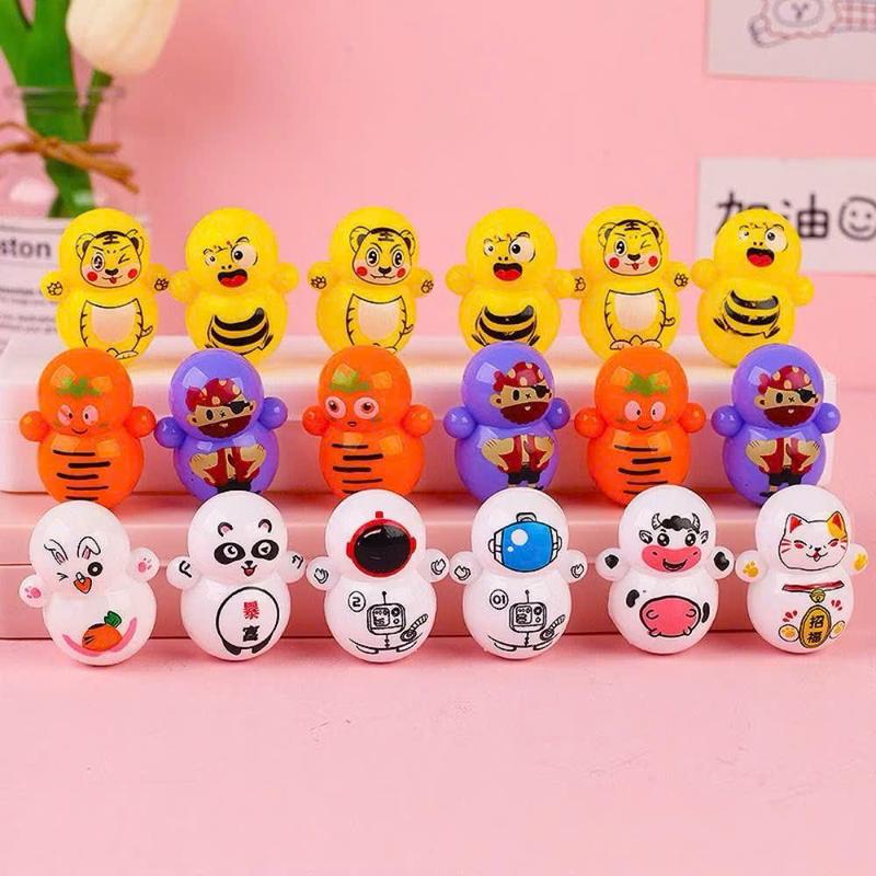 Lật Đật Mini ,Đồ Chơi Đáng Yêu Cho Bé, Giảm Stress, Mẫu Mã Đa Dạng