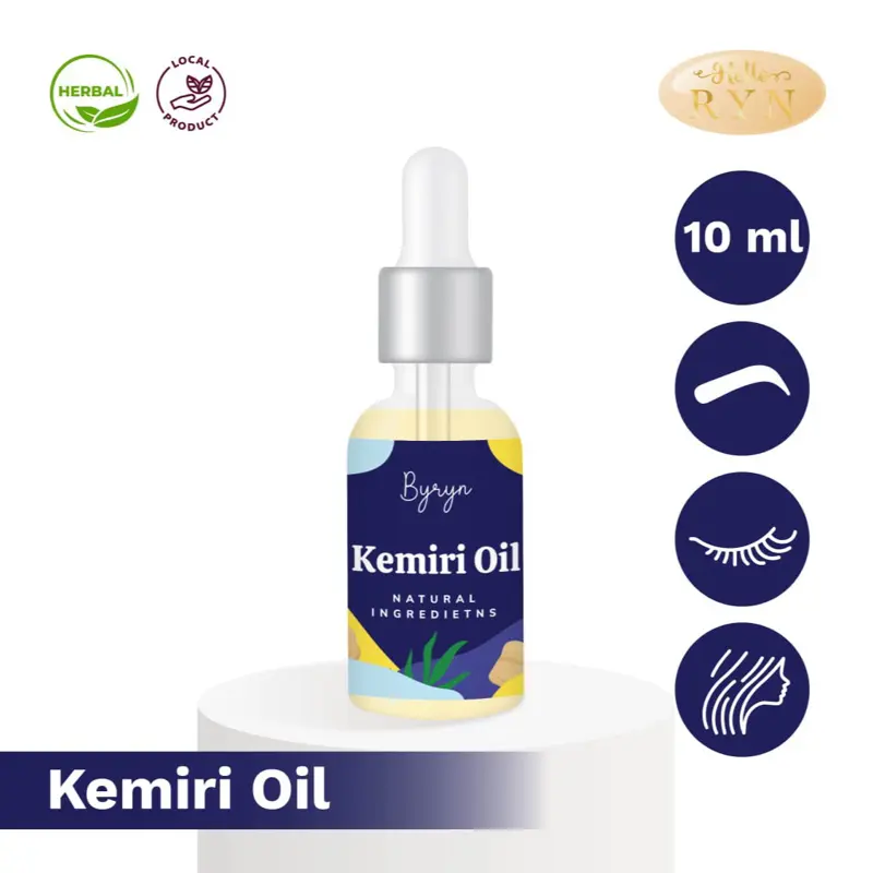 KEMIRI OIL MURNI  BY RYN|SERUM ALIS DAN BULUMATA