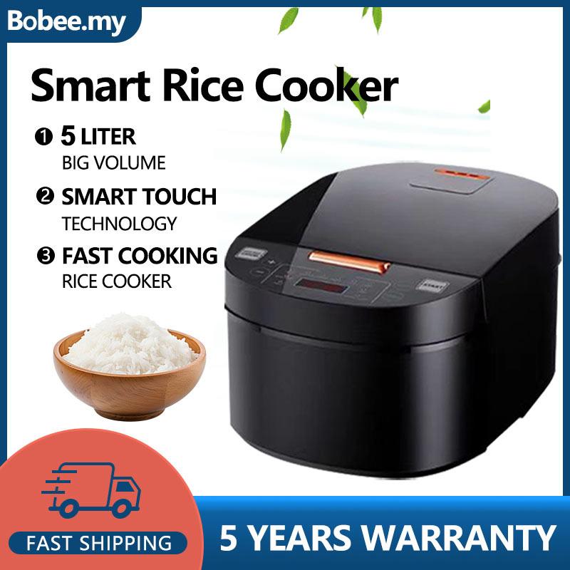 [Ready stock]Rice cooker 5L Big Rice Cooker Multifunction Smart Screen ...