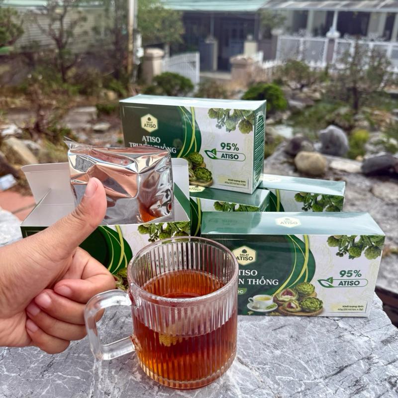 Trà Atiso túi lọc - 1 Hộp 40gram (20 túi lọc) - Đặc sản Đà Lạt