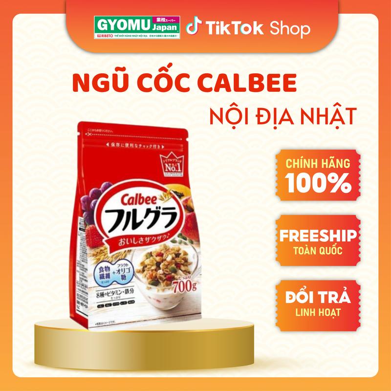 Calbee Ngũ Cốc Trái Cây Calbee Nhật Bản đủ vị Ngũ Cốc Ít Đường Bổ Sung Chất Xơ Và Vitamin Cân Bằng Giảm Đường 30%