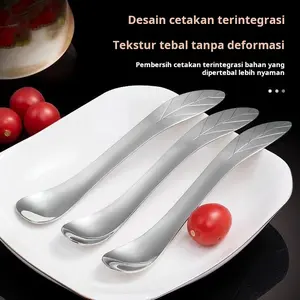 【Beli 1 Gratis 1】Sendok Isi Pangsit/Pangsit/Dumpling Stainless Steel Baru