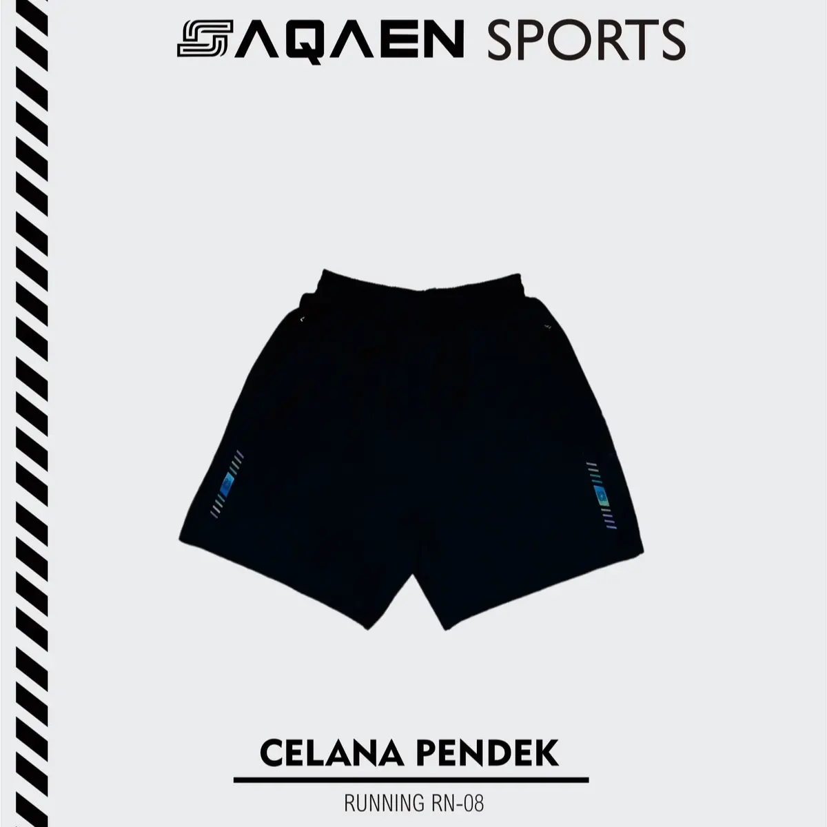 Celana Pendek Mikro Olahraga PLX Strip Logo SB Sport