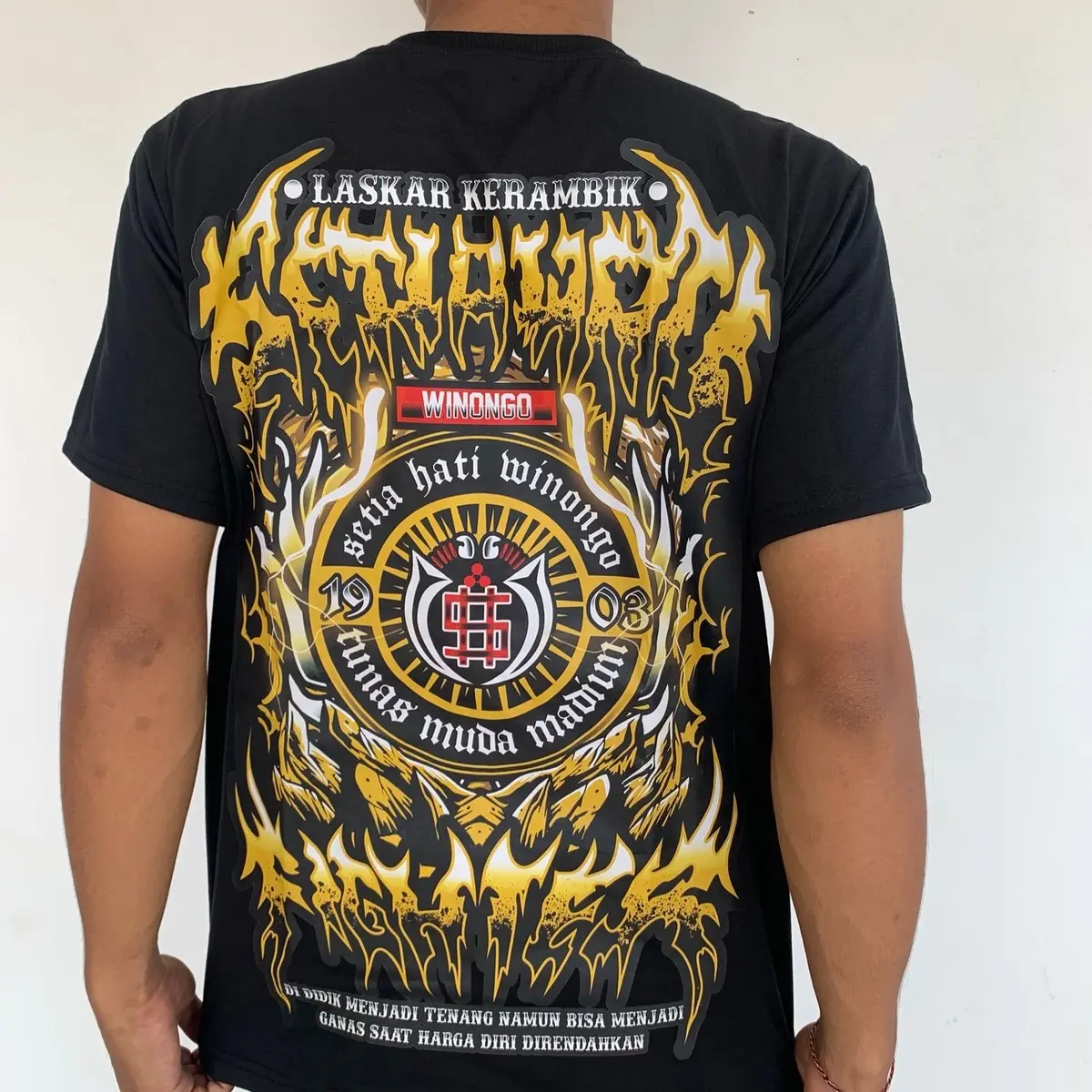 Kaos PSHW Laskar Kerambik SH Winongo Sablon A3