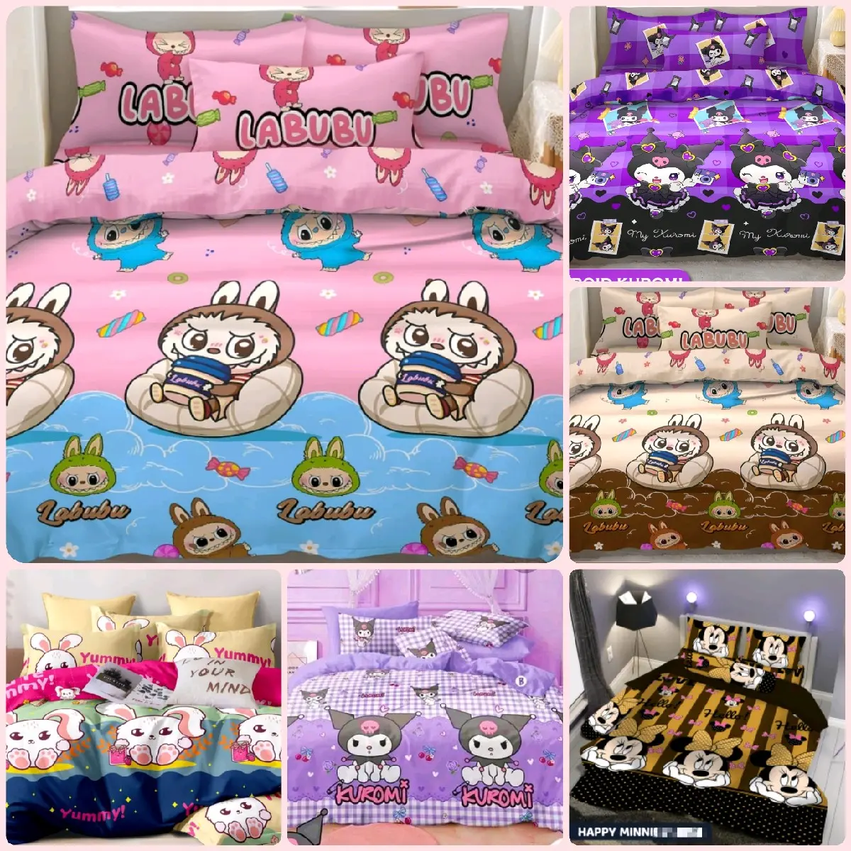 SPREI SET 120 160 180 TINGGI 20CM