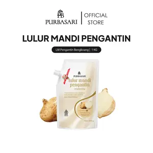 [1PCS] Purbasari Lulur Pengantin 1kg Extract Mandi Mencerahkan Pencerah Scrub Pewangi