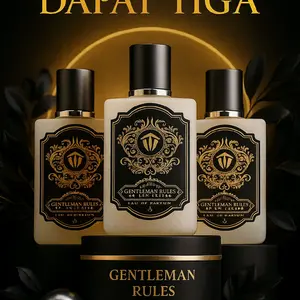 Promo Beli 1 dapat 3 Gentleman Rules Limited Edition – Eau de Parfum Premium Signature Collection