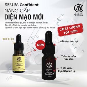 ADC Group Serum Confident 10ml - Khử Mùi Cơ Thể Hiệu Quả Giảm Mùi Hôi Nách & Hôi Chân Dưỡng Sáng Da Nhạy Cảm Thu Nhỏ Lỗ Chân Lông An Toàn Cho Da Nhạy Cảm