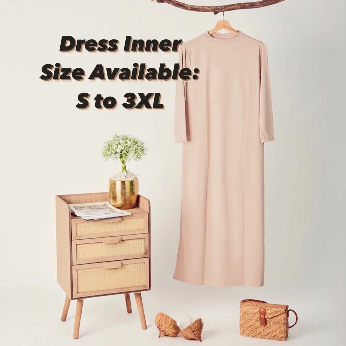 Dress Inner, Soft & Comfortable Material