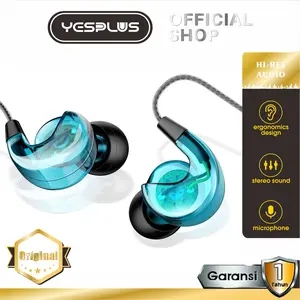 YESPLUS Headset/Handsfree YS-143 Suara Stereo Bass Mantap - Earphone Headphone