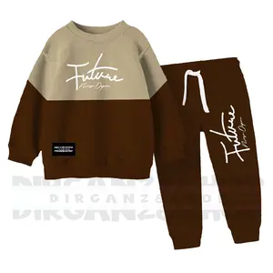 setelan joger anak variasi dada font "future" usia 3-8 tahun Fashion