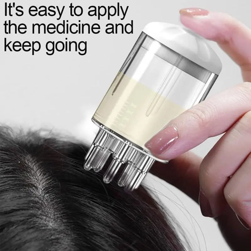 Hair Applicator Comb Hair Aplicator Cair Akar Rambut Pijat Sisir Aplikator
