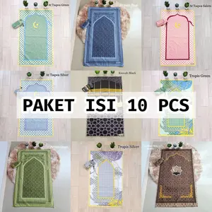 Isi 10 Pcs Sajadah Traveling Made In Turkiye Ukuran 105 cm x 60  cm isi 10 pcs made in Turki Souvenir Umroh