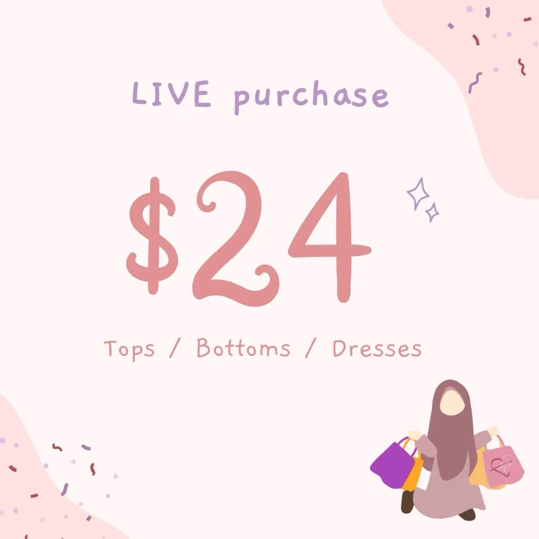 $24 Tops / Bottoms / Dresses (Live Purchase) Modest Womenswear Fedyla