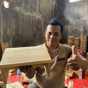 Dingklik kayu jati by Wijaksono galery