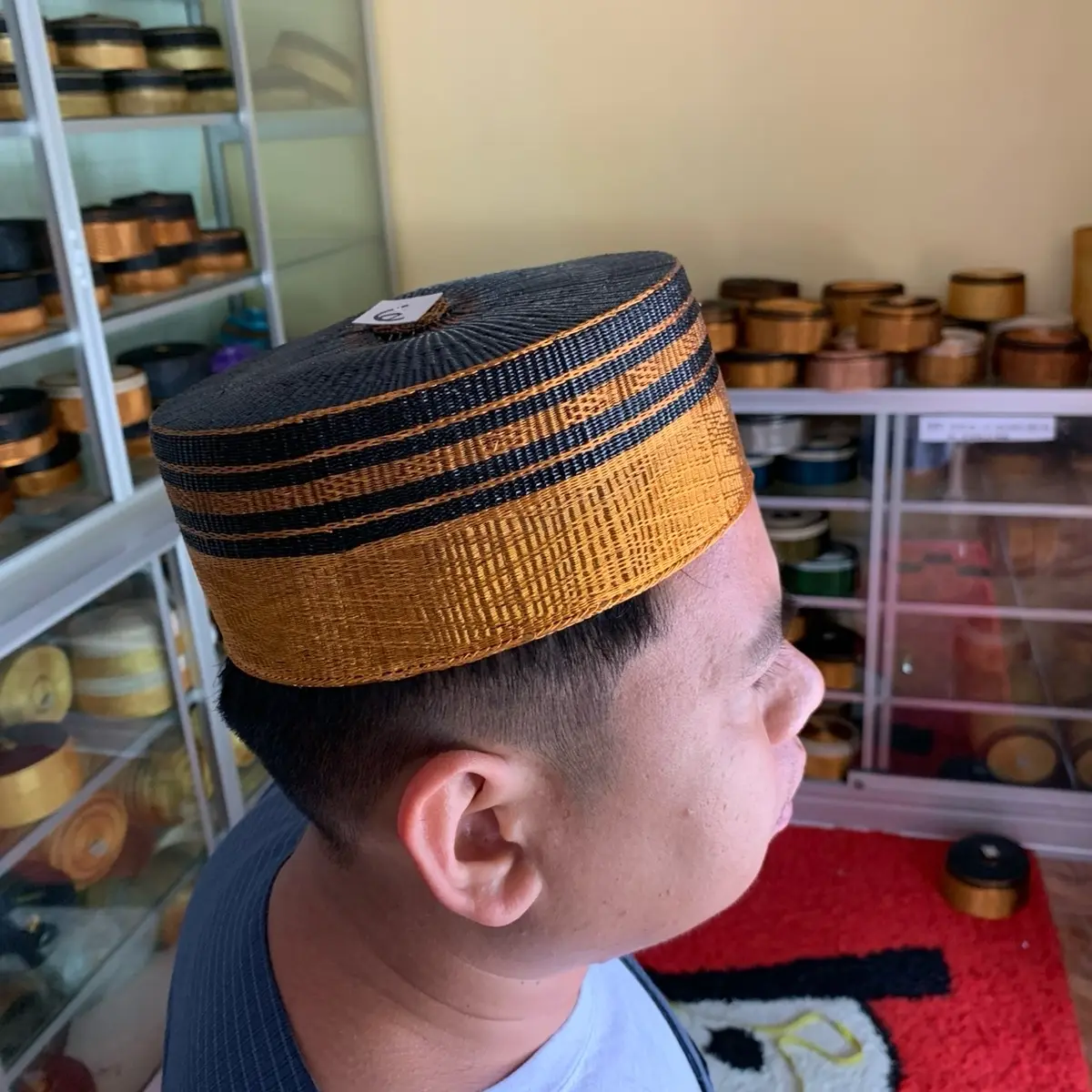 Songko bahan tembaga bermotif best seller nomor 6