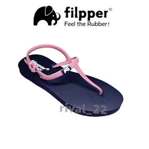 sandal jepit led wanita rubber terbaru perempuan viral Sendal Cewek