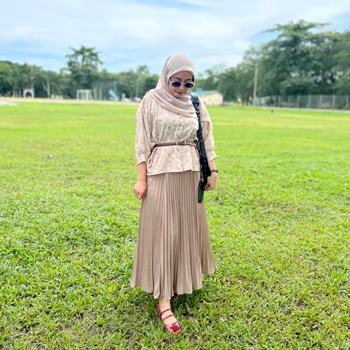 [ KAZUE.id ] Rok Plisket Mayung standart super premium Panjang flowly Muslim