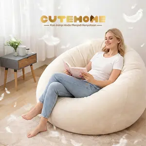 Sofa Bola Tiup Baru Sofa Malas Berkelompok PVC Desain Kreatif Trendi Sofa Malas Portabel yang Harus Dimiliki Furniture dengan Layanan Purna Jual Terbaik Camping Outdoor Portable Masak