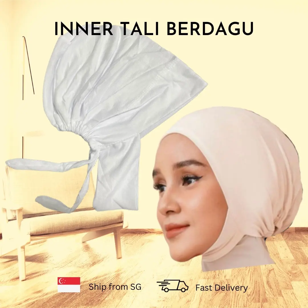 Inner Hijab Tali Berdagu / Anak Tudung
