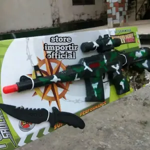 Mainan Krotok laras panjang lampu