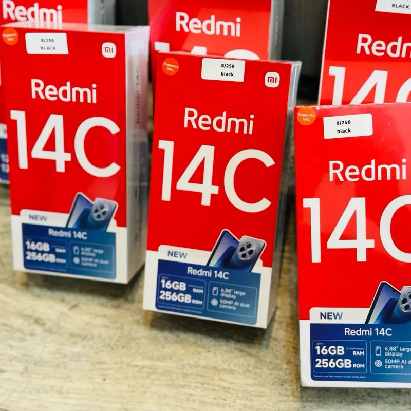 [Affiliate] Redmi 14C 6/128GB 8/256GB - Handphone Layar 6.88" | Refresh rate 120 Hz | 50 MP dual kamera AI | Baterai 5.160 mAh | NFC