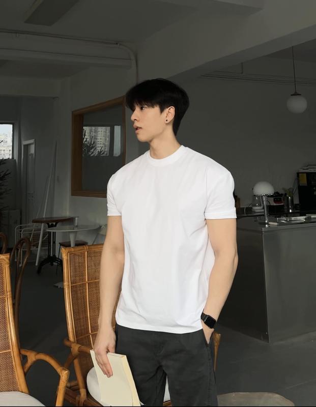[có bigsize] Áo Thun Unisex Cho Nam Nữ Chất Thun Cotton Lạnh, Co Dãn 4 Chiều, Tôn Dáng. Size từ 40kg đến 100kg. Màu Đen, Trắng, Xám, Xanh