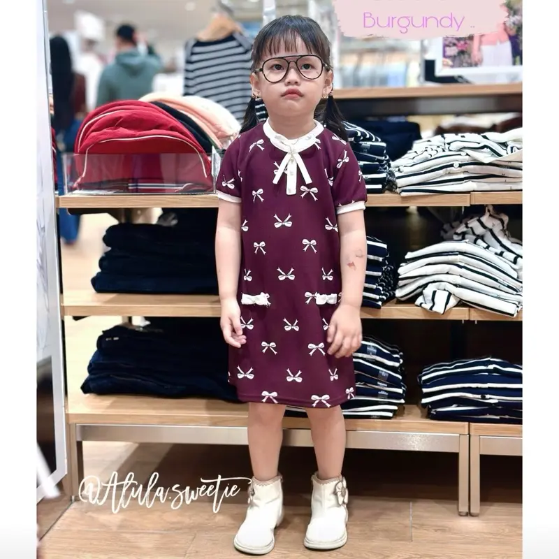 ALS ~ LISA Dress Pita Anak Perempuan Premium Usia 0-8 th