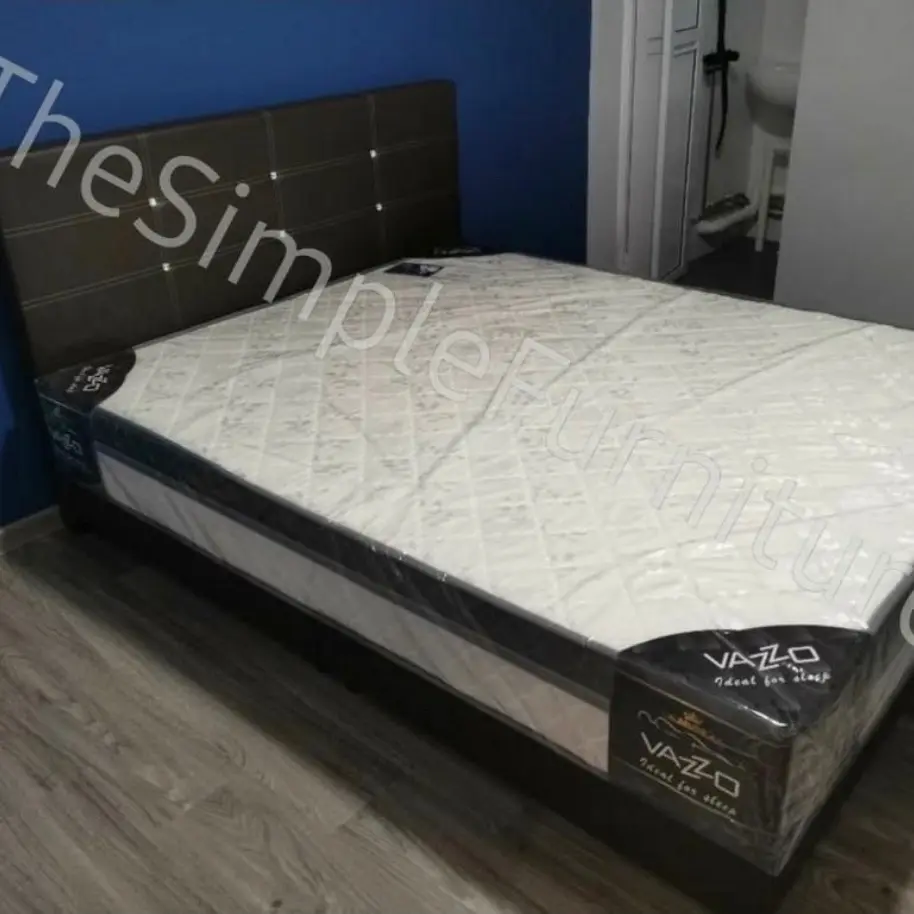 Single / Super Single and Queen Bed + 10” Queen Eurotop Spring Mattress