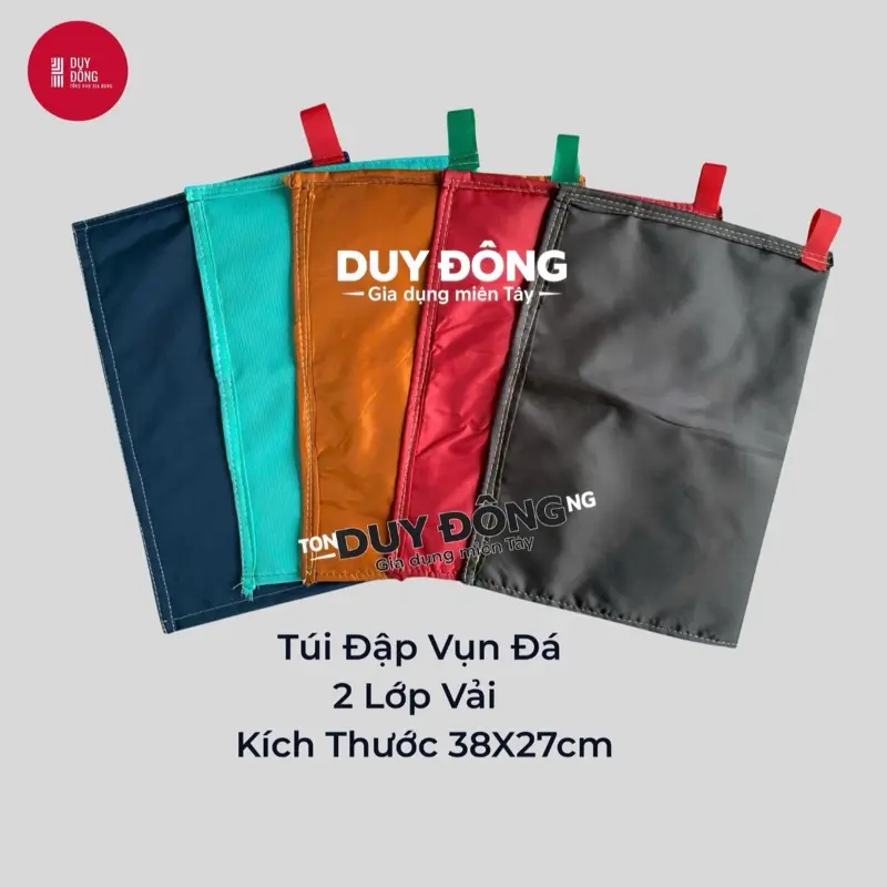 [KHUYẾN MÃI SỐC] Bao Đập Nước Đá Vải Dù 2 Lớp Dày Dặn Chắc Chắn - Không Bám Dính Nước Đá + Không Ướt Bao - Giao Màu Ngẫu Nhiên - Giá Tận Gốc