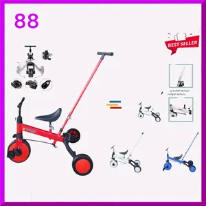 Sepeda Roda 3in1 Anak sepeda keseimbangan Balance Bike roda 3 mainan anak sepeda Multifungsi murah