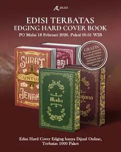 NOVEL HARDCOVER HARGA SOFTCOVER // SPECIAL EDGING MADA MAHAJANA // SURAT UNTUK JENAKA KEMBALI KE BATAVIA