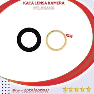 kaca lensa kamera belakang op A33 / A33w new