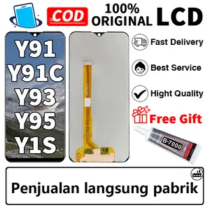 LCD Y91 / Y93 / Y95 / Y91i / Y93S / Y1S / Y91C / Y95 / U1 Fullset Ori Layar asli Touchscreen