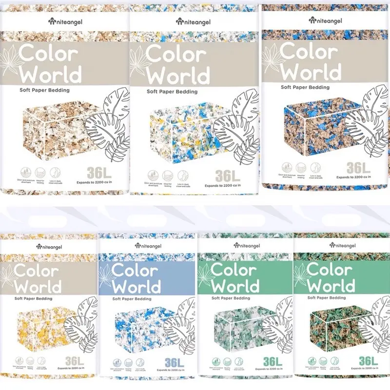 SG local Seller - Niteangel Colour World Soft Hamster Paper Bedding