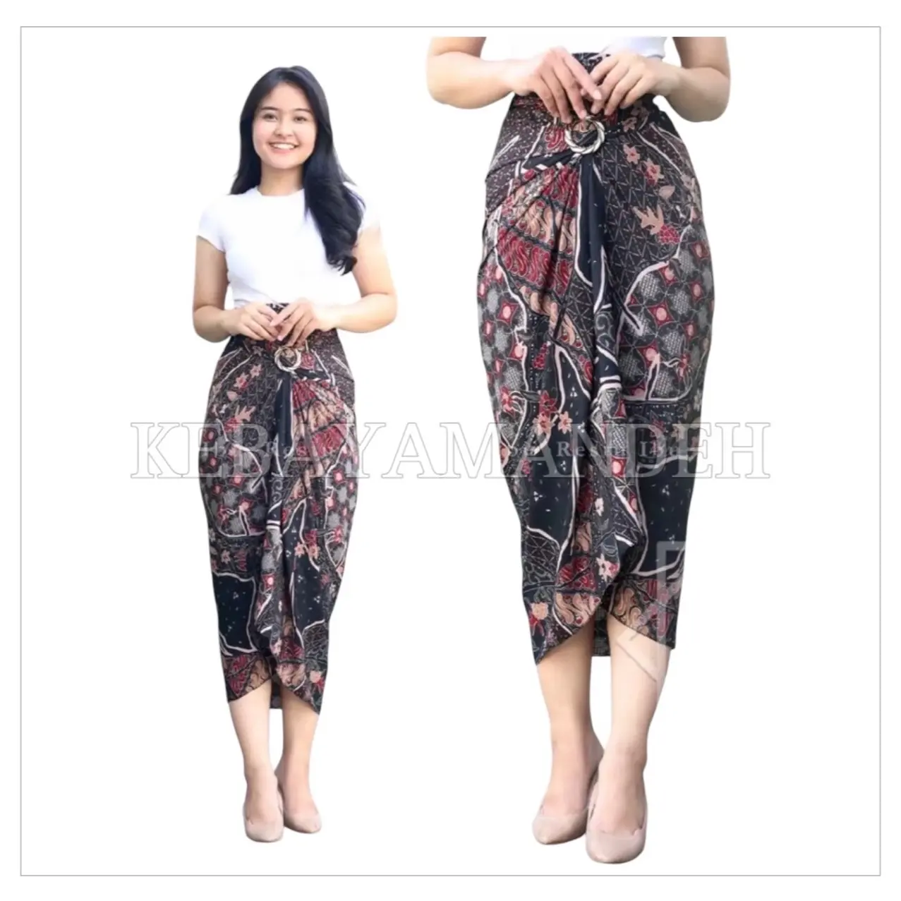 Kain Lilit - Rok Lilit Batik Serut kain Lilit - kebayamandeh