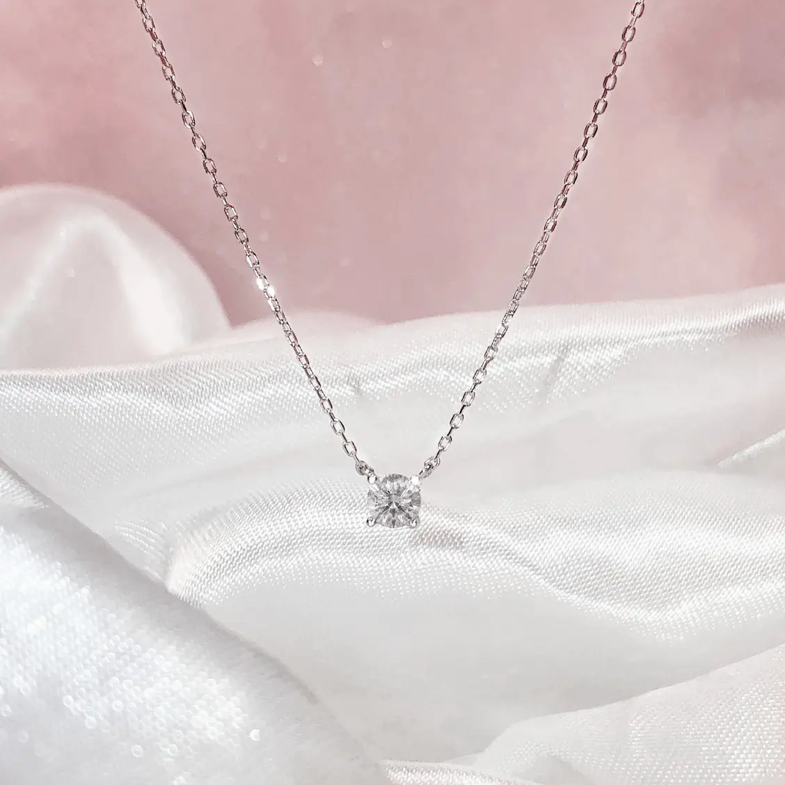 Kelsie Solitaire Necklace [The Starry Co.]